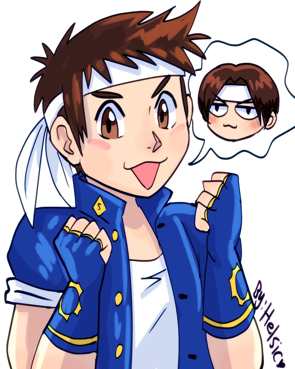 helsic's tweet photo. Day 1: Favorite SNK Character!
I love Kyo and Iori too and it's hard to choose!

#KOFtober https://t.co/TmAIdcWShv