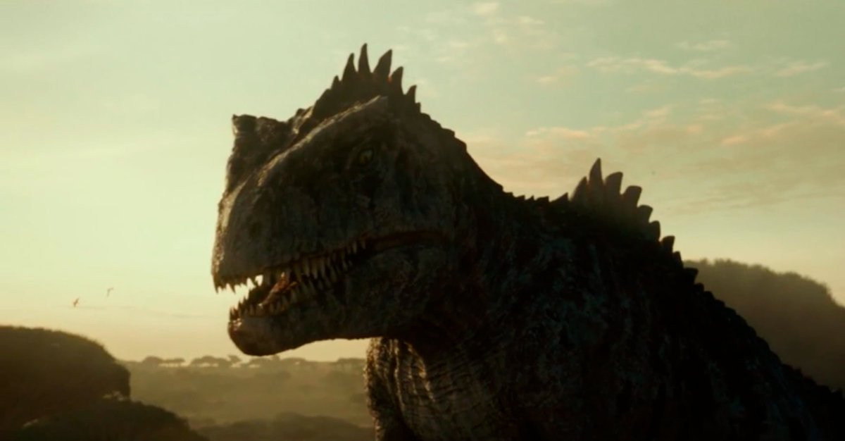 SpoonNoelle's tweet photo. @ChrisLikesDinos @ILMVFX That's just the Acrocanthosaurus from Dominion https://t.co/dLUSHlZh9o