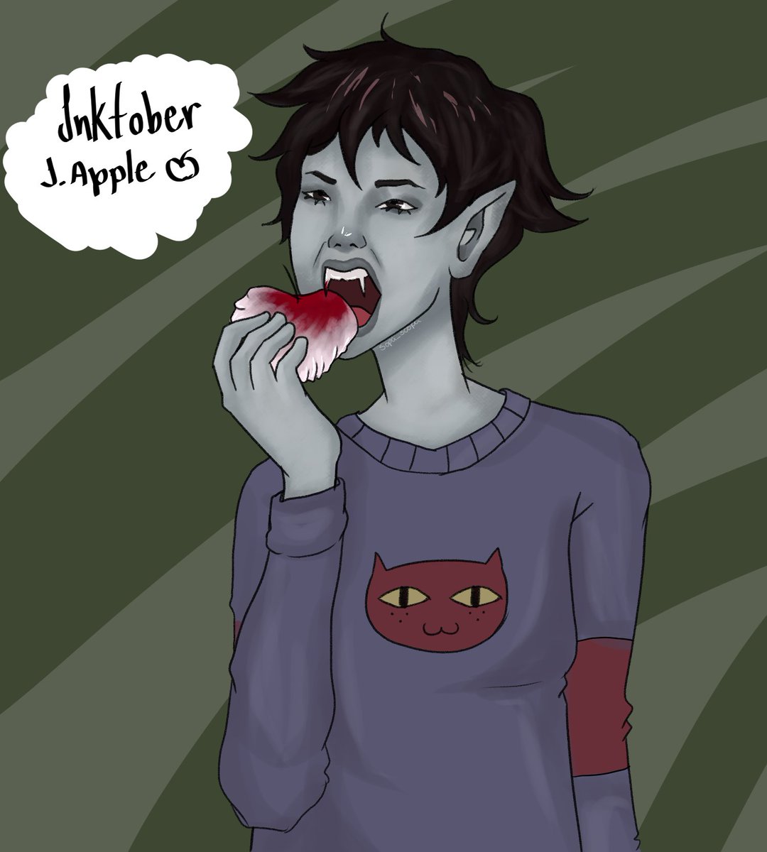 sopa_sospa's tweet photo. Decidi participar!

Inktober 

1. Apple

#Inktober https://t.co/6sdDJ6Z9Ww