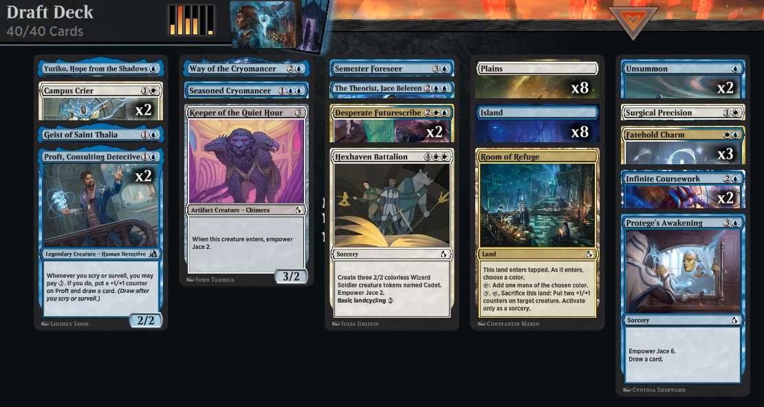 AzoriusI's tweet photo. FRA trophy #3 with a really busted UW deck https://t.co/xoZDWTEm8i