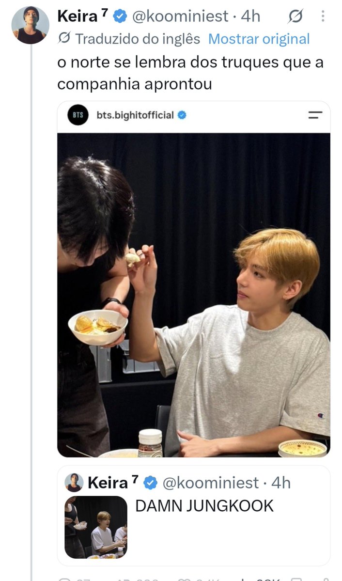 tae_theking's tweet photo. As vezes eu acho que essa vadia tem vergonha do Jimin e virou stan do Taehyung. Ela fala mais dele do que do próprio fav dela. https://t.co/FjBNZj5AKV