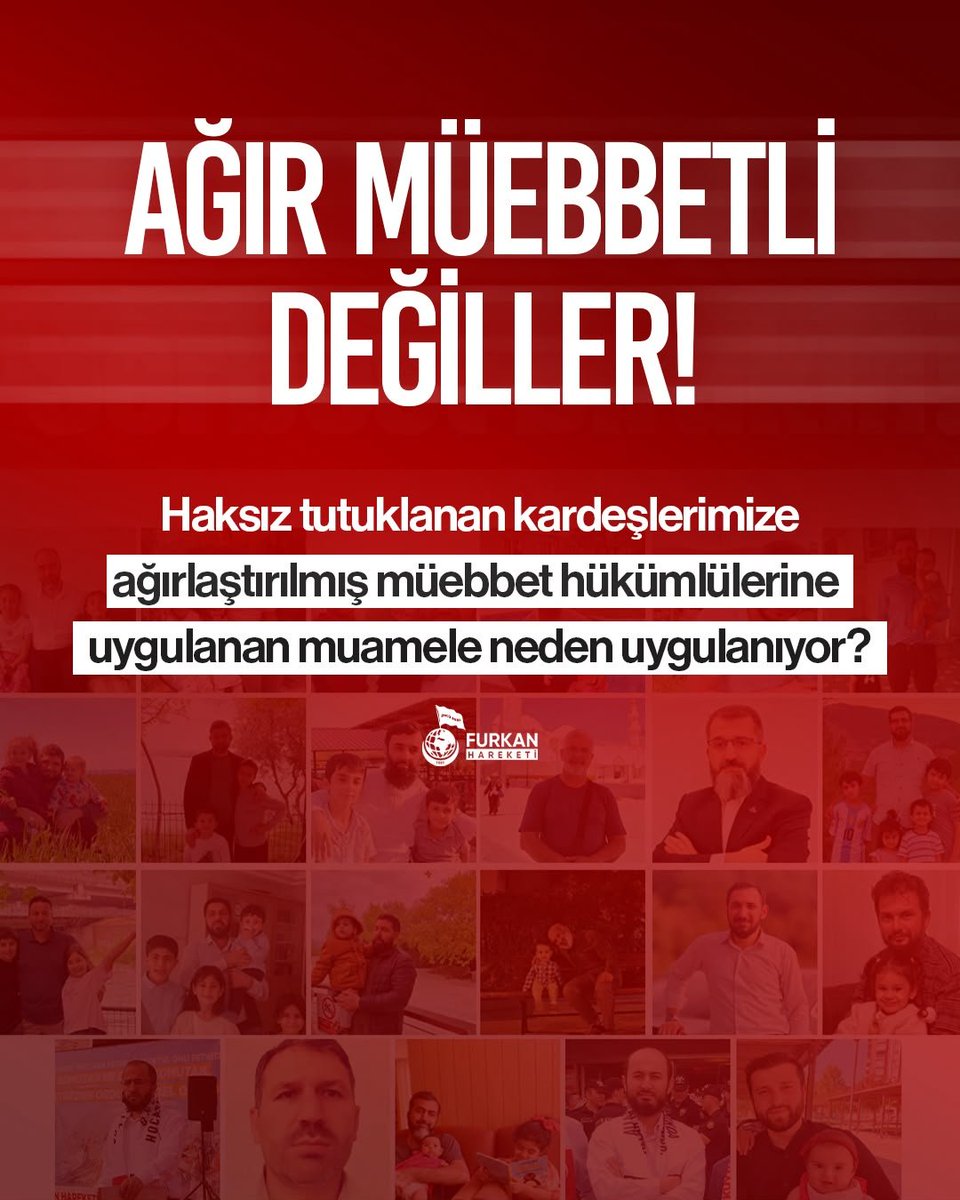 SadullahSlmn_01's tweet photo. AsılSuçlular Yargılanmıyor
AlparslanHocaya Ozgürlük 
SemraHocaya Ozgürlük
Kardeşlerimizi SerbestBırakın https://t.co/5OhYiUp0Jg
