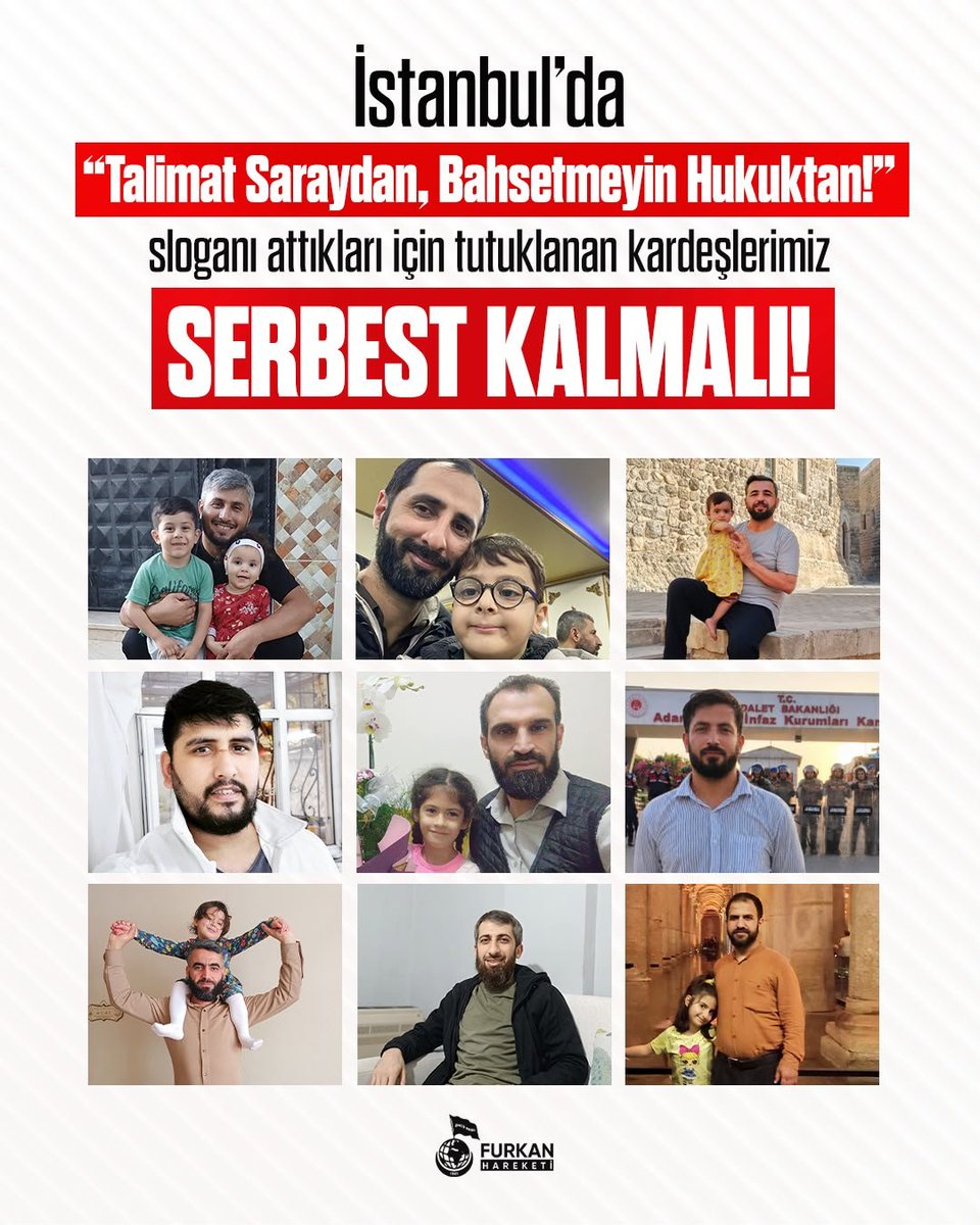 SusmazTevh67490's tweet photo. AsılSuçlular Yargılanmıyor
AlparslanHocaya Ozgürlük 
SemraHocaya Ozgürlük
Kardeşlerimizi SerbestBırakın https://t.co/dFHUy7xmCL