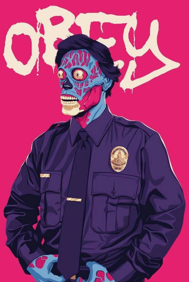 jonyballistic's tweet photo. W A K E  U P ! don't consume mindlessly, do you really need that new item you've had your eye on? #disobey #misbehave
#TheyLive https://t.co/JKfwh3RoFG