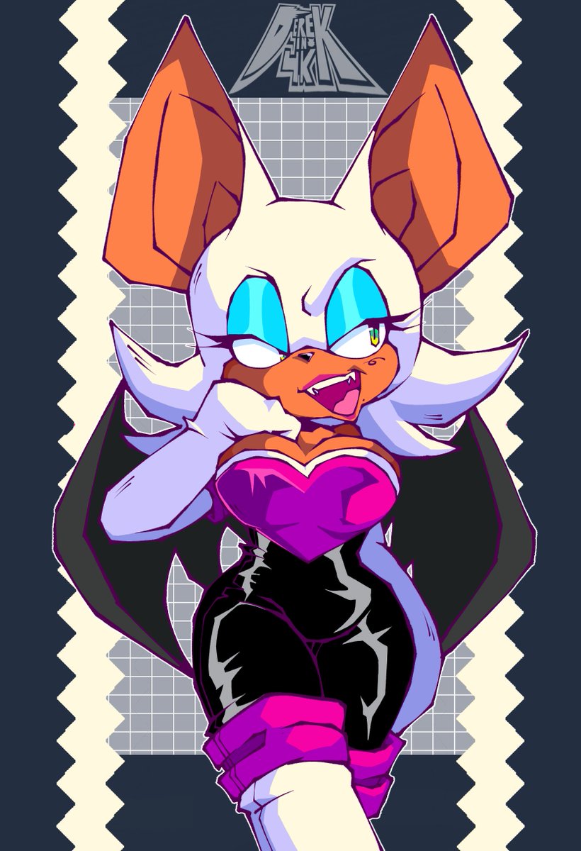 derekunleashed's tweet photo. Rouge da bat https://t.co/tzm2ZhqsIJ