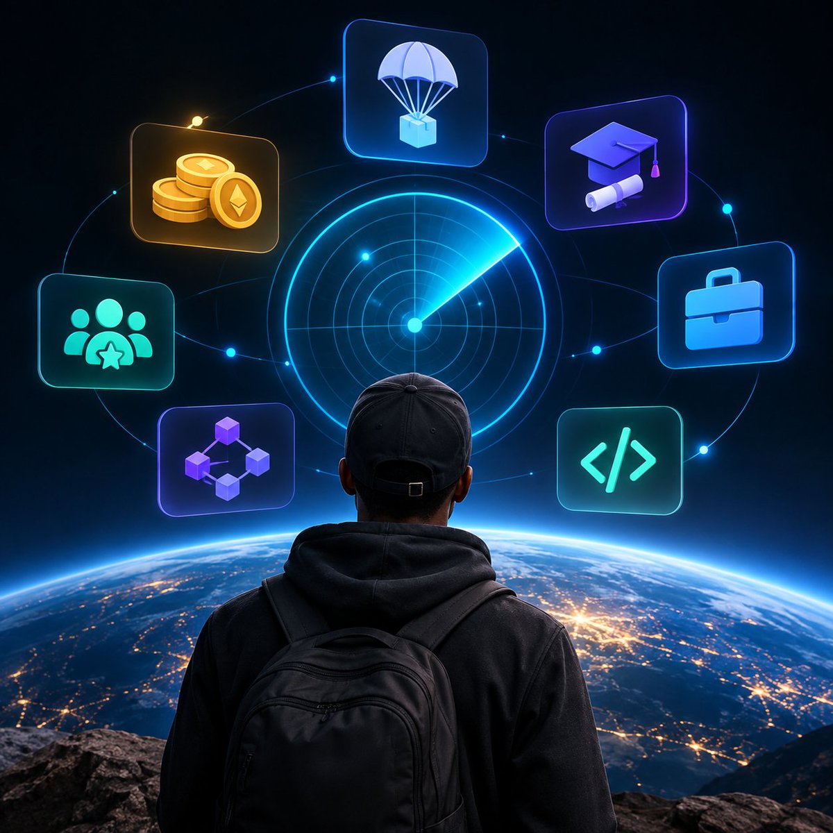 Real_Lawancy2's tweet photo. Web3 has opportunities everywhere.

Airdrops, web3Jobs, Testnets, 
Ambassador programs.

The problem is not finding them.

The problem is knowing which ones deserve your attention.

@Alphaaradar is being built to help with that.

Instead of giving you more noise, the goal is to help you discover opportunities, understand them, check the risks, and know what to do next.

Less noise.
More useful information.

That’s the idea behind Alphaa Radar. 🛰️

#AlphaaRadar #Web3 #Crypto  @SaadEaglee @IbrahimSkamina