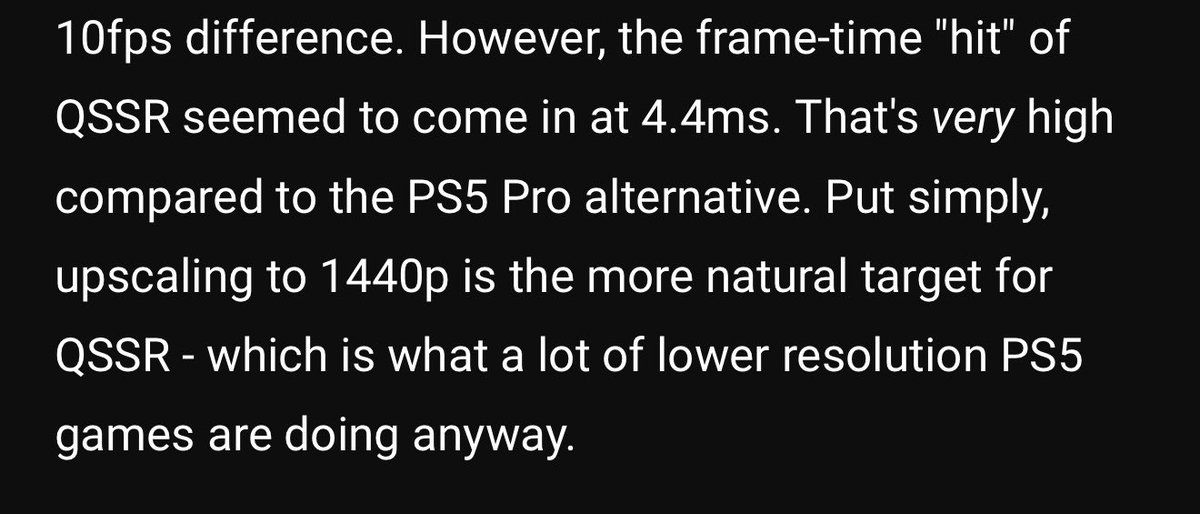 ViceGator's tweet photo. @YTBoxingNews_ @iGrandTheftAuto VI’s already at 1440p native so to go to 4K it’ll have a bigger performance impact, while QSSR will most definitely work, will it work well for the game is another question https://t.co/hiF52tLKHE
