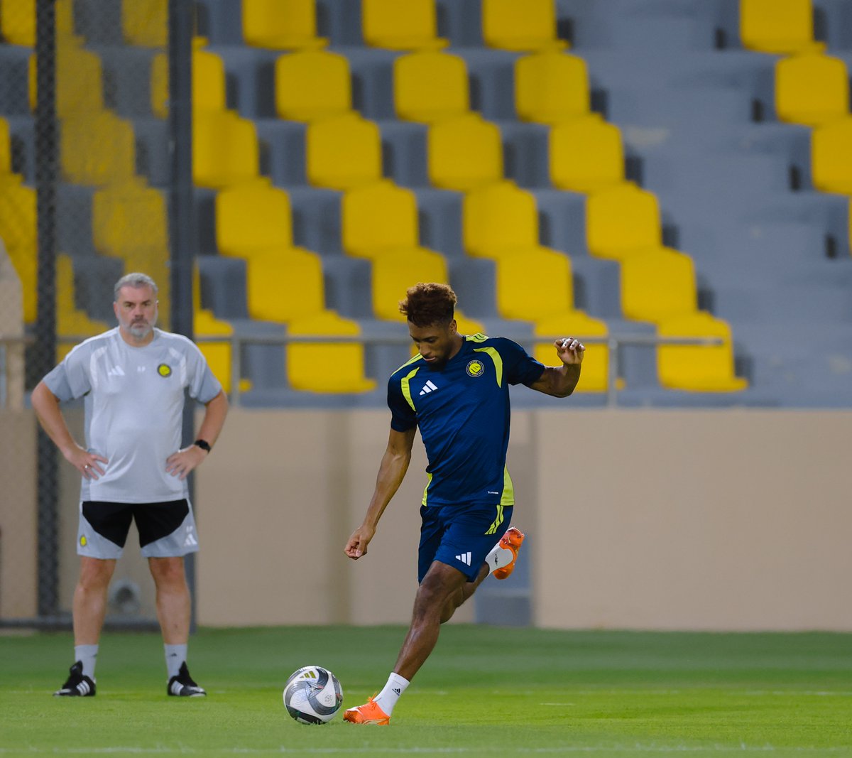 AlNassrFC's tweet photo. استعدادٌ يتواصـل ضمن برنامج فتـرة التوقّـف ⏸️ https://t.co/g4DFtvOTTw