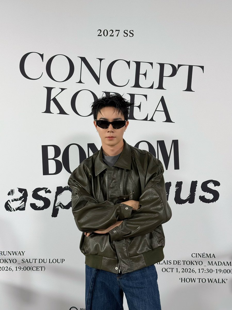iLeang21's tweet photo. Sunglasses on. Confidence on. 
ZEEPRUK PFW 2027
#ConceptKoreaXZeePruk https://t.co/09xHbOxant