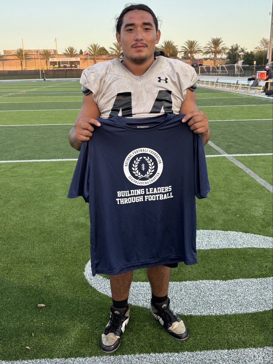NFFSGV_Pasadena's tweet photo. Congratulations Jeremiah Alcantara NFF SGV/Pasadena Chapter 
Defensive POTW @NVfootball58 @NFFNetwork @SGVNSports @coachmark_48 @tspeterson40 @GabrielNDuarte_ https://t.co/VAnBpwL0gF