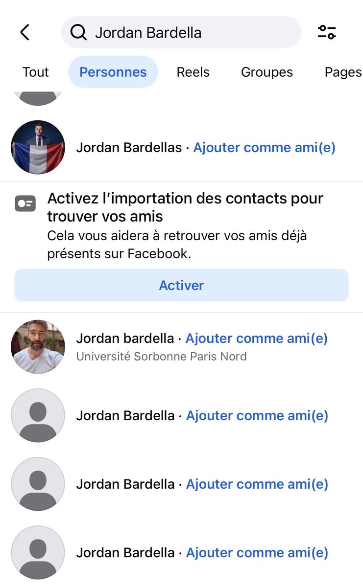 K_Pfeffer's tweet photo. « On a vu que "Jordan Bardella" a envoyé ces messages depuis son compte Messenger sur Facebook »
😅 très convaincant bravo. https://t.co/3uEpkIkSAg