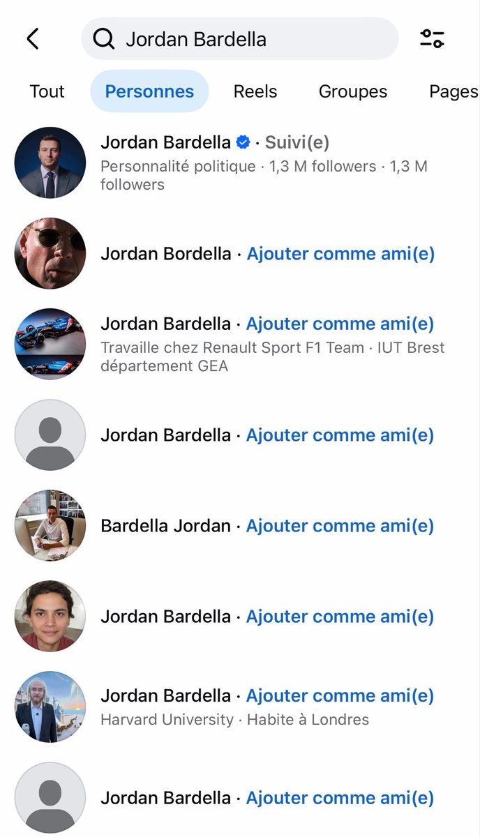 K_Pfeffer's tweet photo. « On a vu que "Jordan Bardella" a envoyé ces messages depuis son compte Messenger sur Facebook »
😅 très convaincant bravo. https://t.co/3uEpkIkSAg
