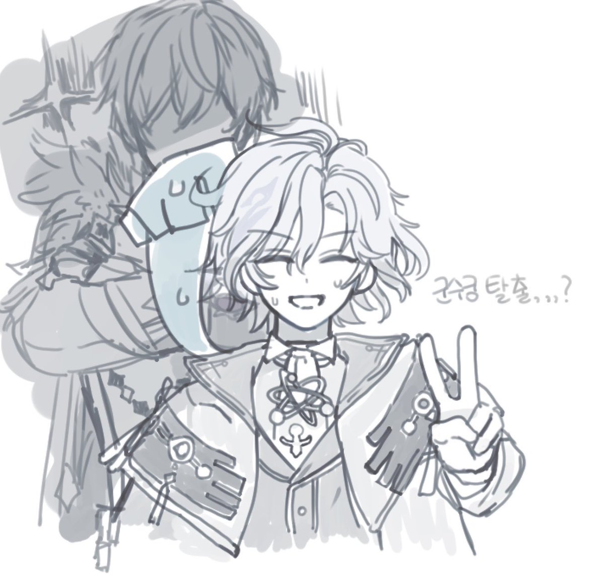 hatagream_'s tweet photo. #GenshinImpact #Valeriy #Mitya
미탸가 너무 좋습니다 https://t.co/c23z2jvmAQ