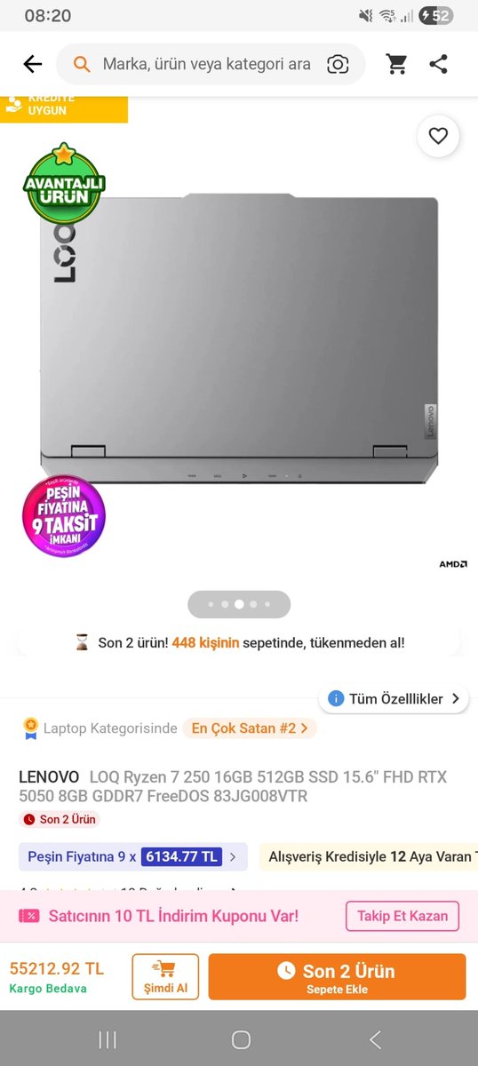 Tunc_Dnz's tweet photo. @omerbolatTR Ticaret Bakanlığı olarak hiç piyasalara müdahale etmiyorsunuz. Dün @Trendyol da normal satış fiyatı 55.212 TL olan ürün bugün 62.989 TL oldu..!! 1 günde %13,54 zam olacak ne yaşandı bu ülkede ?? Çocuklarımıza bilgisayar alamıyoruz..!!
@ticaret @tcbestepe https://t.co/6J8Y8c3CZ7