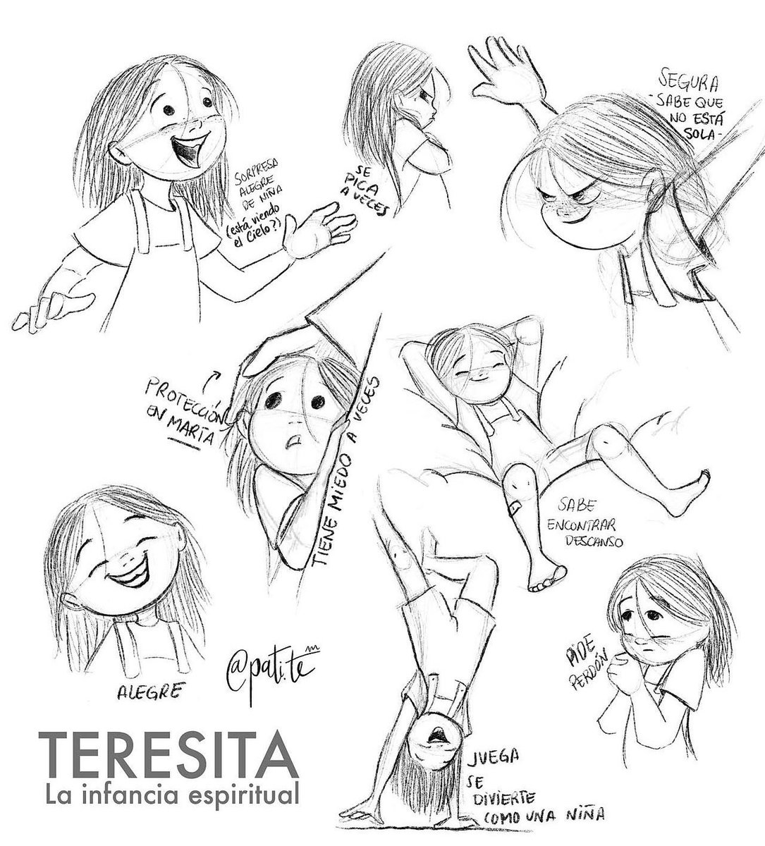 patite3's tweet photo. Hoy se celebra la fiesta de Santa Teresita del Niño Jesús. Maestra de la
Infancia espiritual, el camino más corto para llegar a Jesús.
Y seguro que os habéis dado cuenta que es ella quien inspira a la niña de mis dibujos. https://t.co/g7zQsTXAuQ