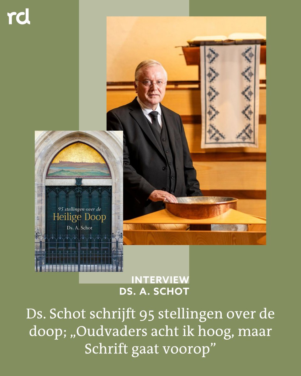 refdag's tweet photo. „Mag ik het wat cru zeggen? Het maakt mij niet zoveel uit wat Van der Groe of een andere oudvader zegt. Ik wil met mijn studie terug naar de basis, de Schrift. De oudvaders acht ik heel hoog, maar de Schrift gaat voorop.”

https://t.co/BbmcGcbwCV https://t.co/2yPMvlKn8y