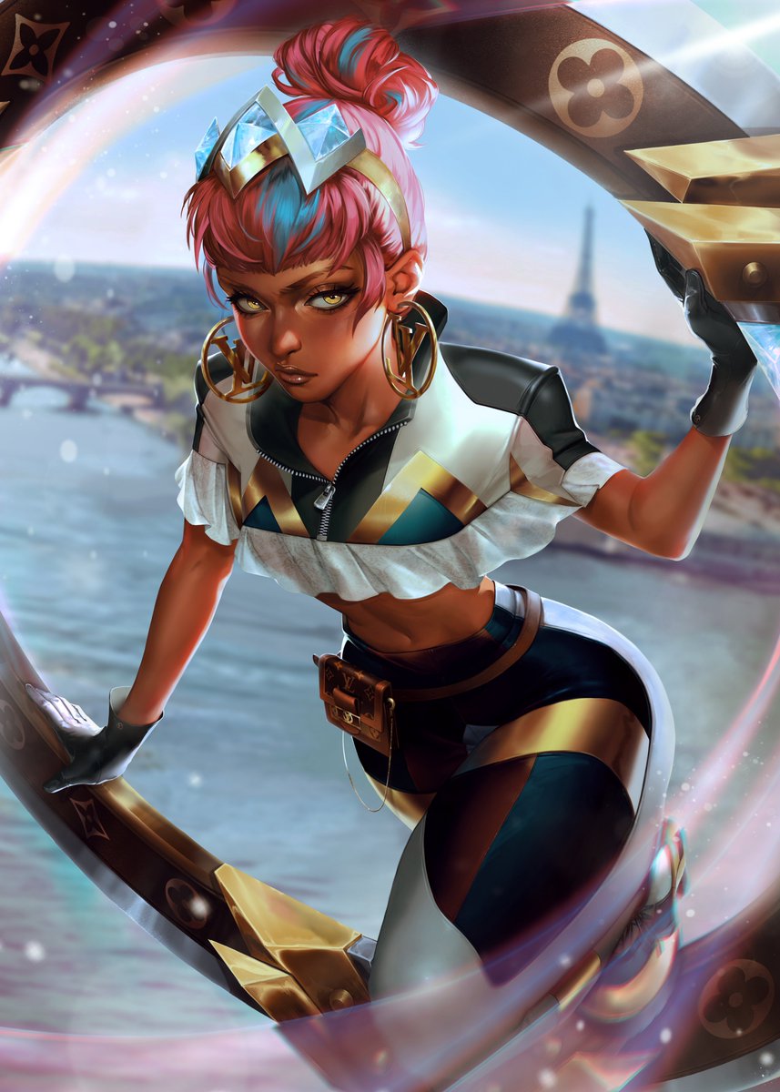 wandakunpls's tweet photo. True Damage Qiyana x Louis Vuitton art is finally done!💎💎💎
So excited for her comeback omg https://t.co/acT7D65uSK