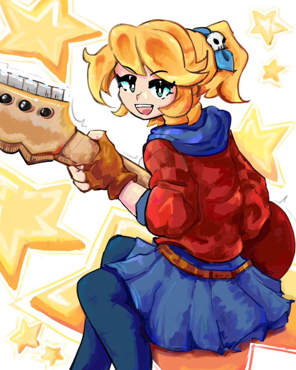 nuncornx's tweet photo. Was asked to draw Cadence from #riftofthenecrodancer https://t.co/vbWtrofvRH