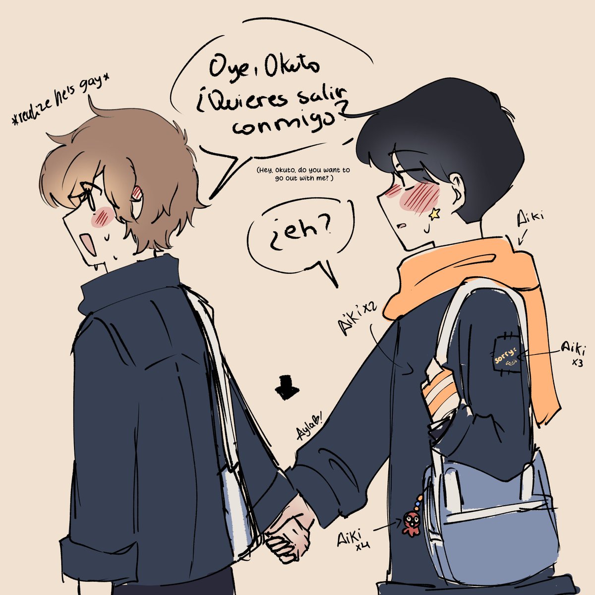 aylalay17's tweet photo. #gfininktober ♡ #goforitnakamura #ガンバレ中村くん

Day 1: Fall 🍁

 Your boyfriend, who's been acting strangely affectionate, asks you out 🔥 https://t.co/mvDPmQIWW7