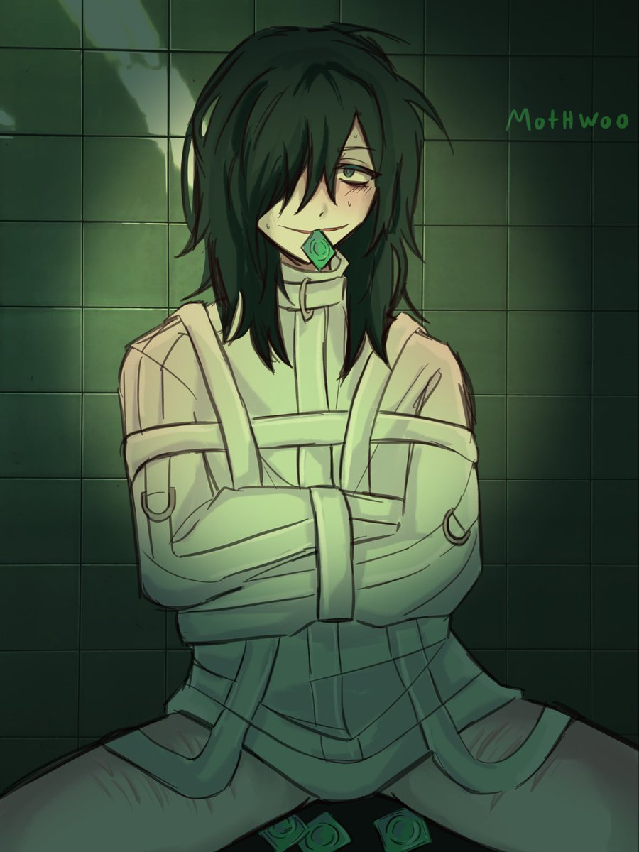 Mothdrowned's tweet photo. Day one of #kinktober2026 condom 
#jeffthekiller #creepypasta https://t.co/a9pDkTmDtq