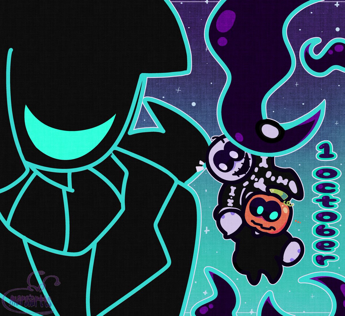 marsi_arts's tweet photo. it's sp👀ky month ?? 
#spookymonth https://t.co/71uwAILC1L