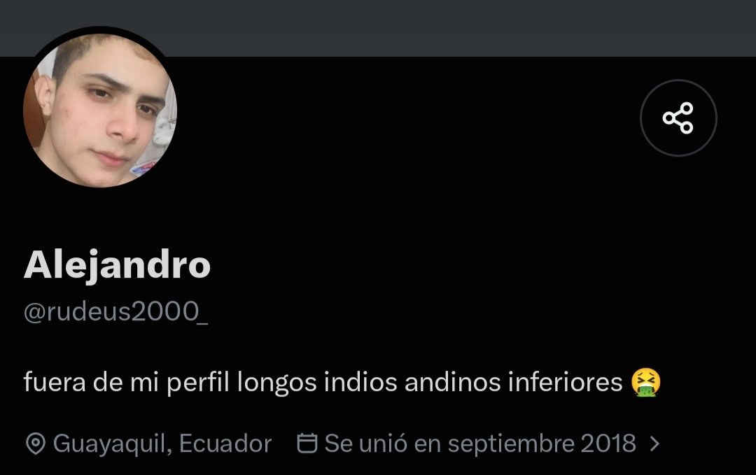 JoarisYasm's tweet photo. @rudeus2000_ @NmCriollo64 Jajajajaja me dió risa tu biografía 🤣🤣 y pequeño país está lleno de indígenas y negros, ESMERALDAS los representanta bien 🦧🦍🐒🤣🤣🤣🤣 amoooooo https://t.co/rzMilu0GDH
