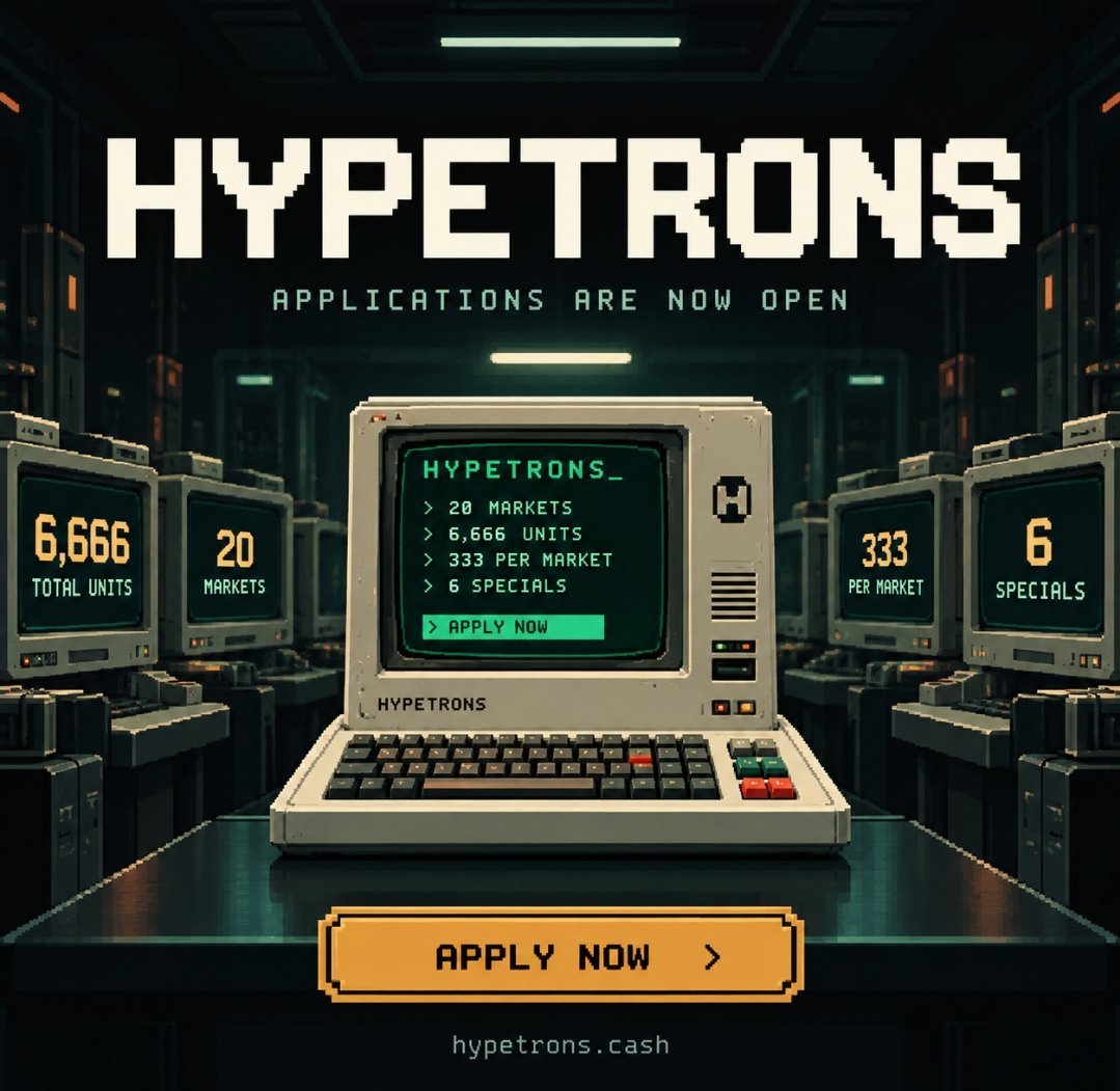 NFTNovaHQ's tweet photo. 🔥 HYPETRONS x NFTNOVA 🔥

15 GTD WINNER 🏆 

Follow @Hypetrons404
Follow @NFTNovaHQ
 Like + 🔁 Repost
Drop  EVM address

Good luck everyone. https://t.co/7Tc0V5h4hH