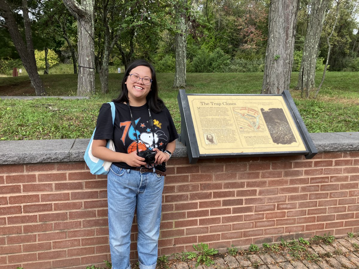 annie_stine's tweet photo. Sometimes research means looking like a tourist at historic sites and national parks https://t.co/K2NGLlyJPz