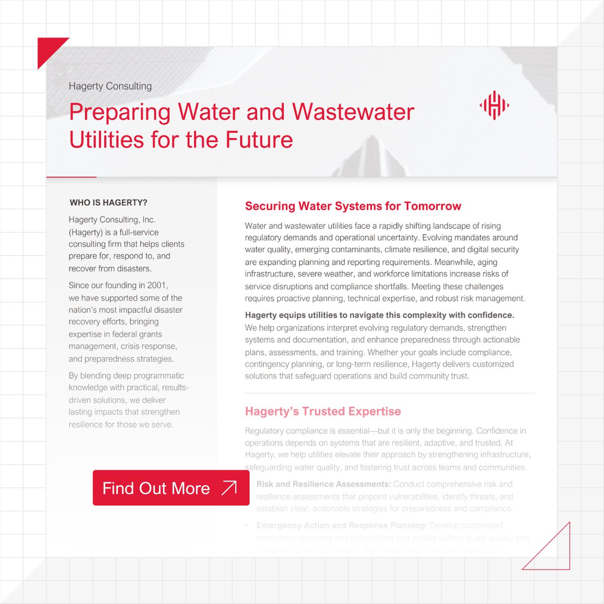 HagertyConsult's tweet photo. Today kicks off Cybersecurity Awareness Month, a reminder of the importance of protecting the systems communities rely on. 

Learn more about how Hagerty helps water utilities build resilience through tailored plans, training and exercises, and expertise: https://t.co/rRfoN4Wp3h https://t.co/ITeag9XfSq