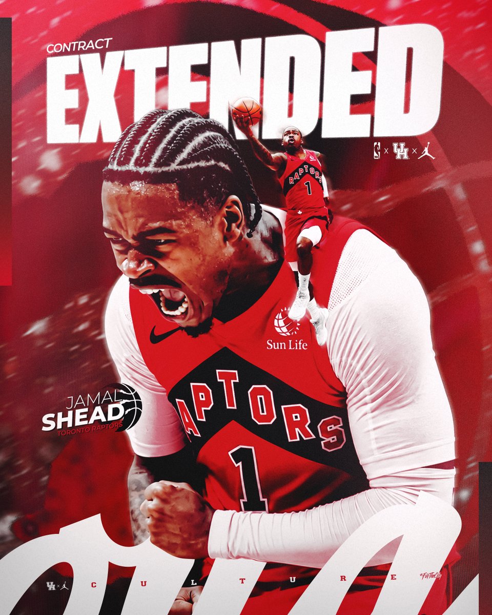 UHCougarMBK's tweet photo. Built on toughness… 
Built on leadership… 
Built at @UHouston

Congratulations @Thejshead 👏👏👏

#NBACoogs
#ForTheCity x #GoCoogs https://t.co/4taDWIuBeo