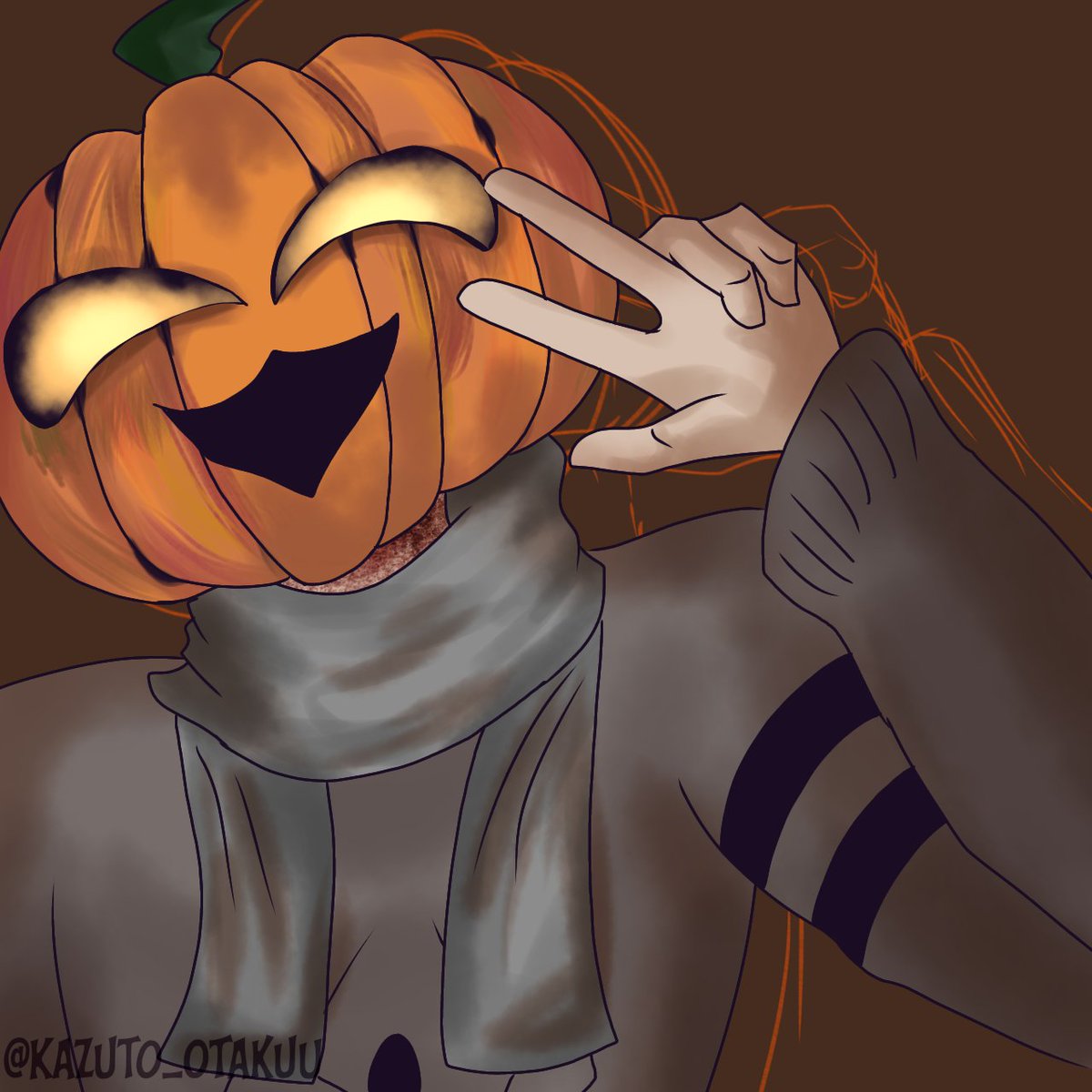 Kazuto_Otakuu's tweet photo. Día 1: Disfraz de calabaza 

#Inktoier 
Y como me gusta la sobre explotación hay otro día uno :3 https://t.co/RhvMPjDvrZ