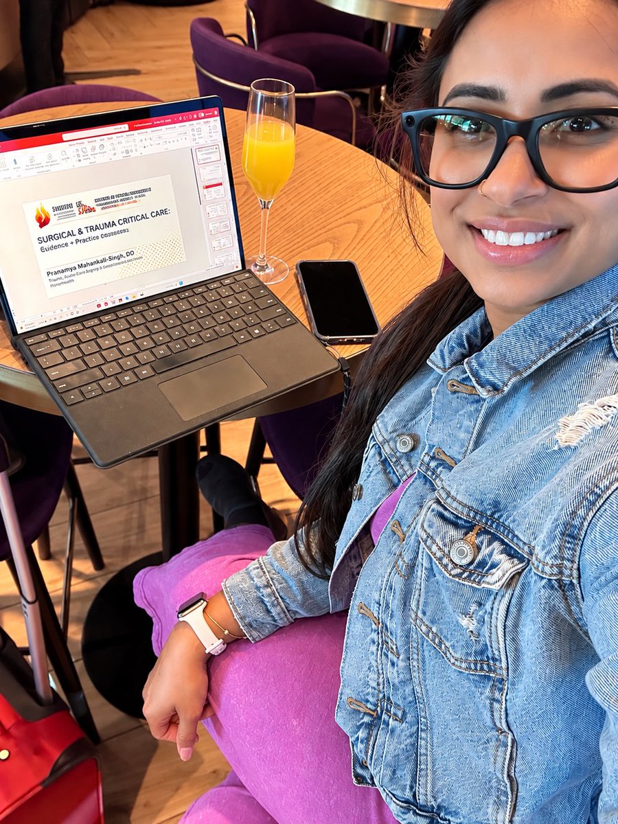 MyaMahankaliDO's tweet photo. NOLA bound and putting the final touches on my talks for #ACOSACA2026

Excited for a weekend of learning, reconnecting, and sharing a little of what I’ve learned along the way. @ACOSurgeons 🔥 #LightingTheFire https://t.co/3UYFK0b5R6