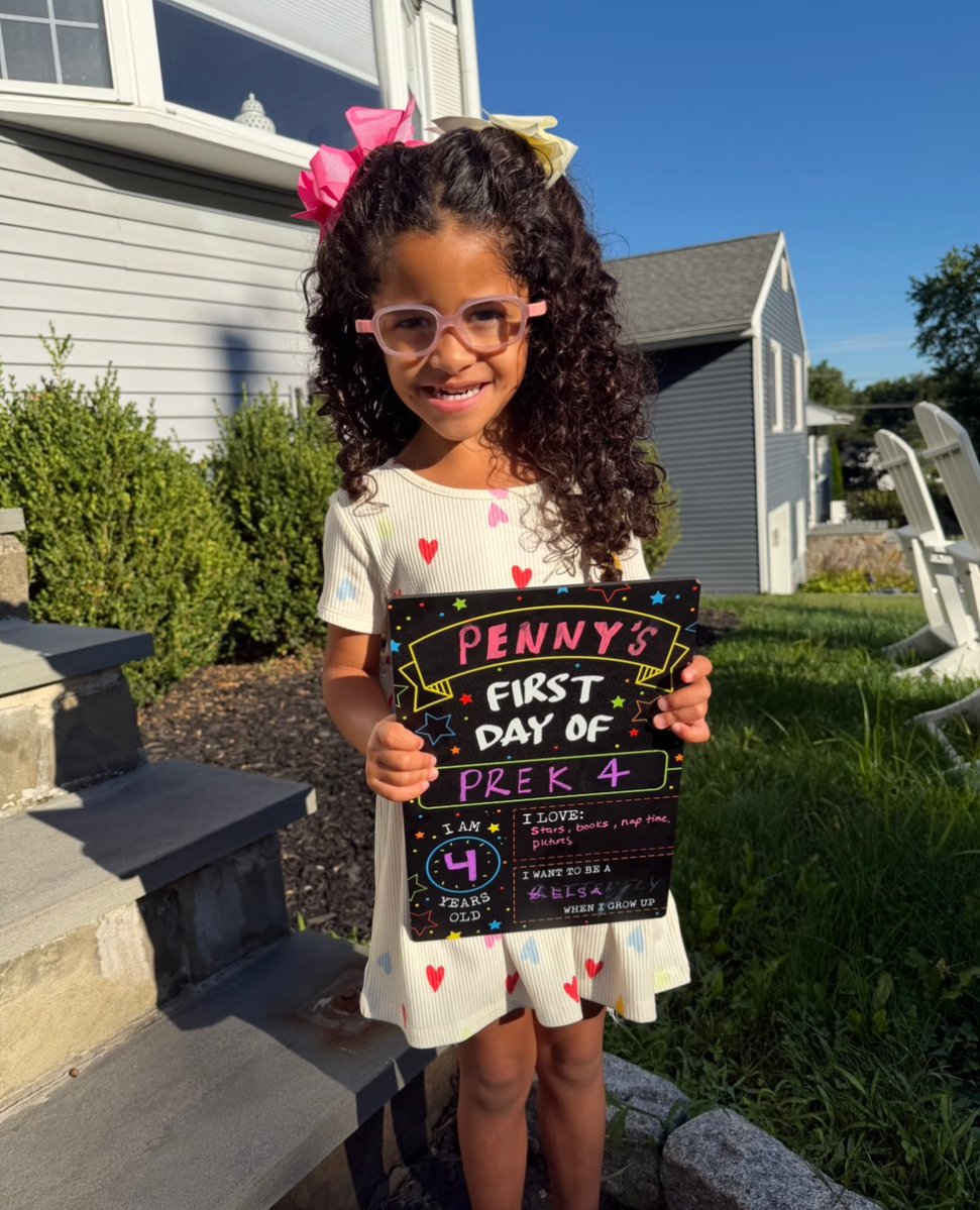 LutherTirogly's tweet photo. My granddaughter on her first day of Pre-K. So happy to enjoy every stage as a grandmother. They grow up too fast. https://t.co/vefWHC44Ms