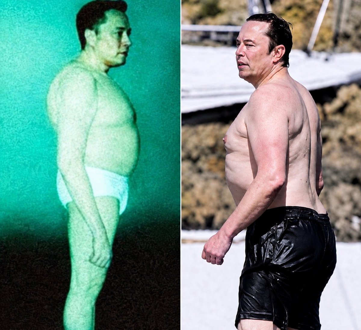 ratasgrises's tweet photo. cada vez que me veo al espejo me siento como estas fotos de elon https://t.co/xL4joPdCYi