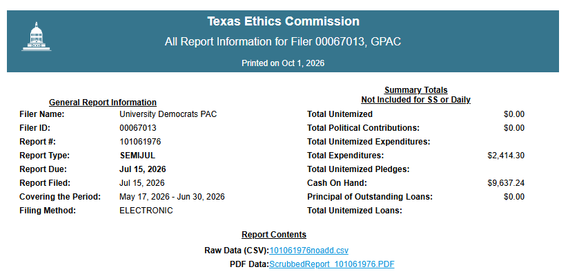 HughJazzBoy's tweet photo. @MandySlamberg @TheOhioRob @UDems @hasanthehun It will be in the TEC reports anyway so i'll just wait

https://t.co/d5X1GTh3xZ

for such a small org, dropping 25k on security for a dude to yap for < 1 hr is kinda wild.  i wonder if this event does more harm than good for dem success in TX 🤔 https://t.co/jzIH2W243W