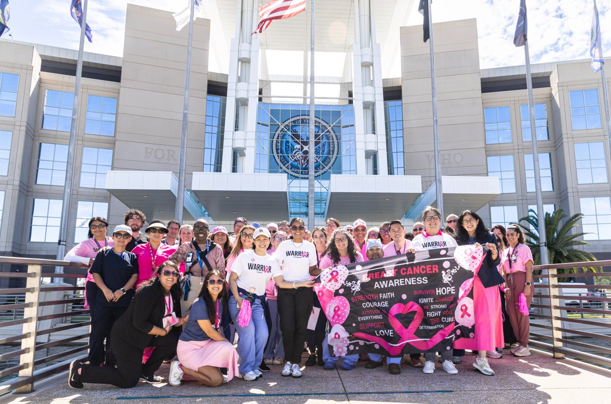 OVAHCS's tweet photo. What a wonderful way to kick off Breast Cancer Awareness Month!

A heartfelt thank you to everyone who came out today to stand together in support of breast cancer awareness, education and our incredible survivors. 

The day was filled with meaningful moments, from connecting with valuable resources at our information tables, to hearing children sing in honor of breast cancer survivors, and ending the day side by side with an awareness walk. 

To our survivors, families, caregivers, staff and everyone who joined us: thank you for showing that no one walks this journey alone.

Your support, encouragement and presence made today truly special.

Help us celebrate our survivors! Leave a 💗 or a message of encouragement in the comments below.

#BreastCancerAwarenessMonth #BreastCancerAwareness #Veterans #OrlandoVA #StrongerTogether