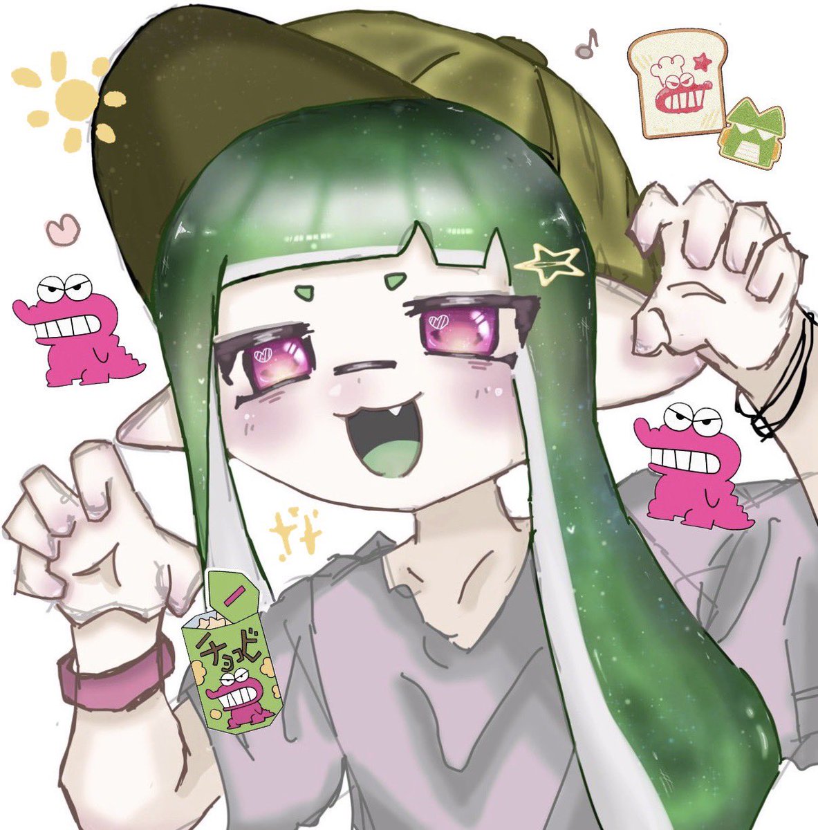 2lo0r_'s tweet photo. ひさびさに絵かいた https://t.co/KC1Sv2ZOm9