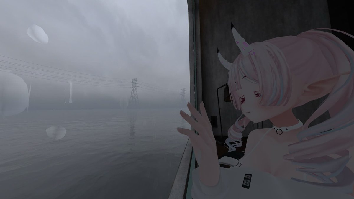 SongbirdXayah's tweet photo. Calming Solitude~ 💧🩶💕

#VRChat #VRPhotography https://t.co/3kUYmdPEDd