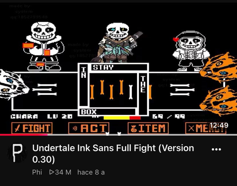 CepixLCP's tweet photo. El Fandom de Undertale siempre fue creativo, no empecemos a fingir que no https://t.co/dxwSRE50n8