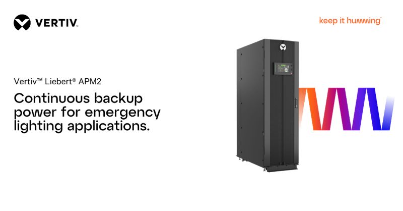 WardBolandAssoc's tweet photo. Emergency lighting requires more than battery backup. The Vertiv™ Liebert® APM2 delivers UL 924-certified backup power, 0 ms transfer time, high inrush capability and digital compliance logging for modern LED emergency lighting.

Learn more: https://t.co/lNzDunAuI6 https://t.co/7LahVOX6gg