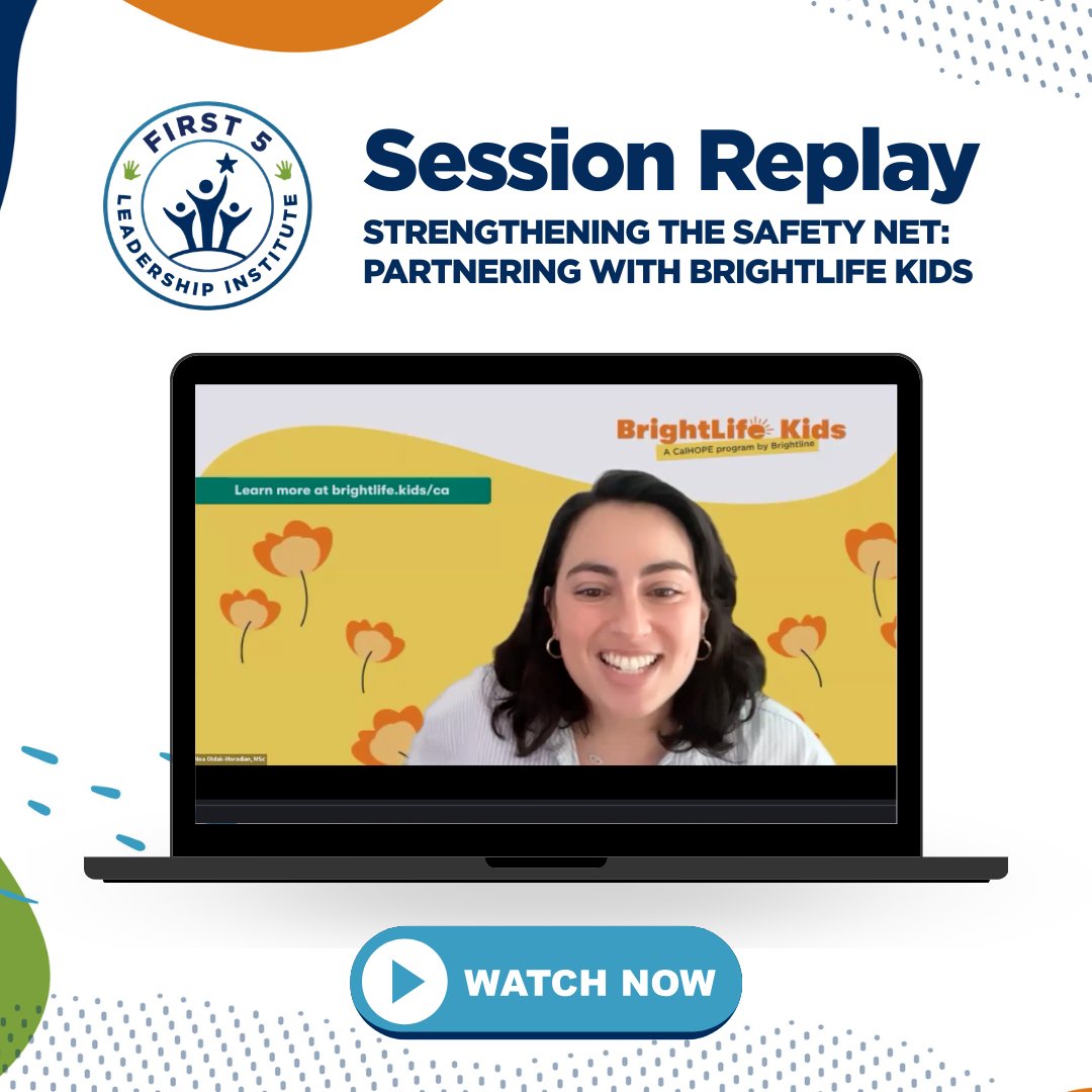 First5Assoc's tweet photo. Missed our BrightLife Kids session? The replay is up. See how free coaching supports CA families with young kids and how First 5s can partner. Thanks @hellobrightline for sharing your work! https://t.co/besMT1TY39 https://t.co/5qb3YMIaZO