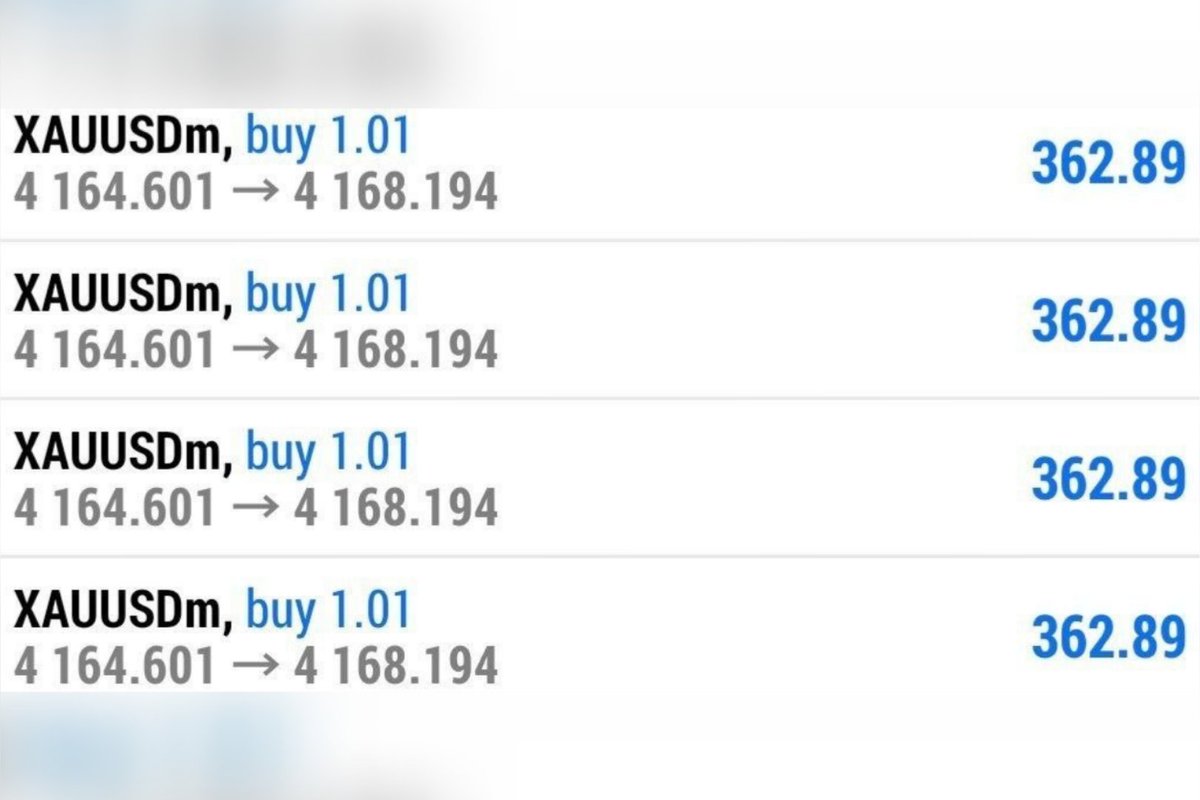 R555T5's tweet photo. $XAUUSD BUY 📊

( 4164 )✅

📊TARGET 1  ( 4168 )✅
📊TARGET 2  ( 4172 )✅ 
📊TARGET 3  ( 4176 )✅
📊TARGET 4  ( 4185 )✅

🚫 STOP LOSS    (  4152 ) 

RISK MANAGEMENT IS IMPORTANT ✅

#XAUUSD  #TradingSignal #Gold #Forex 📉🔥
 BUY 📊

TARGET 4 DONE 220+ PIPS DONE  ✌️💪 💥 https://t.co/OfJMnyfjTj