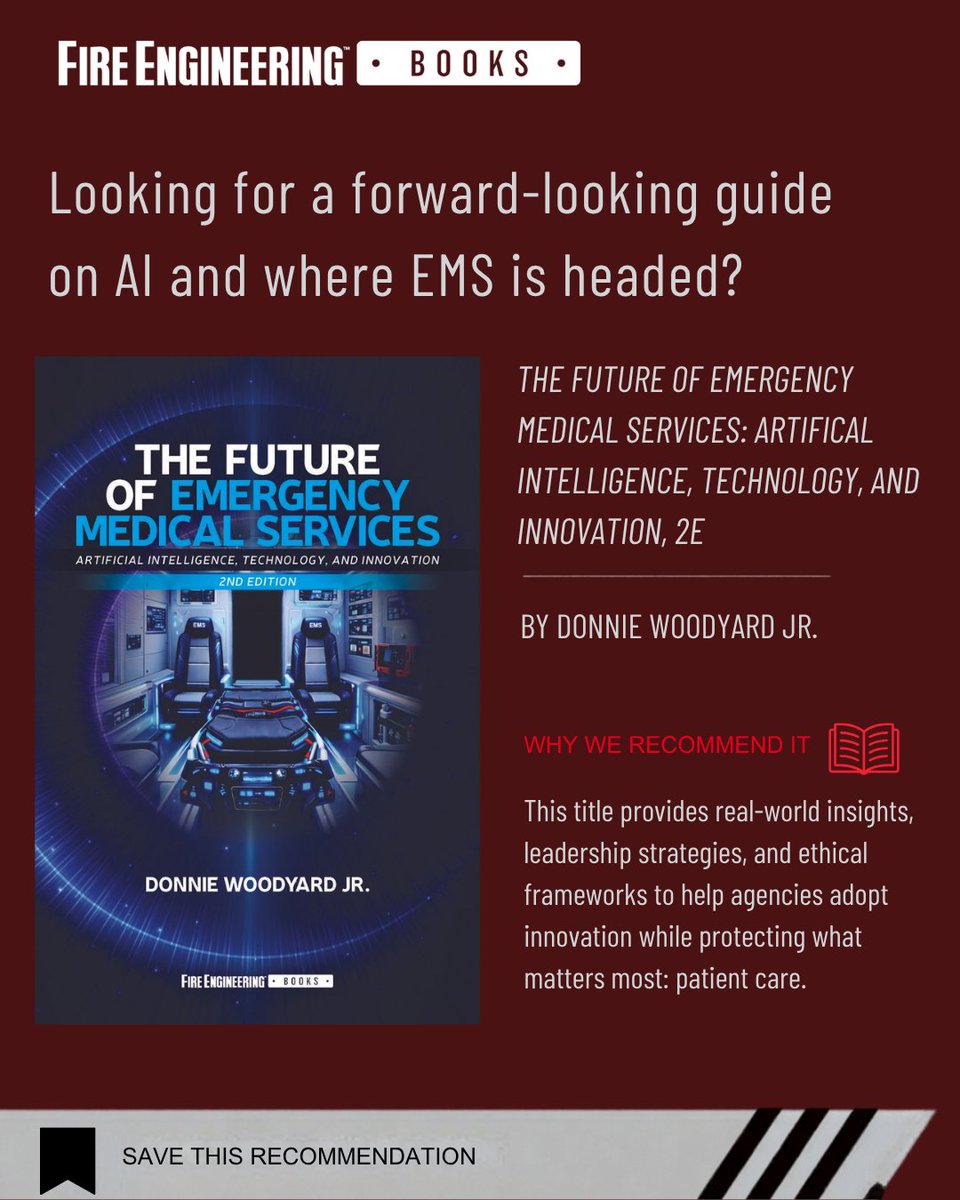 FireBooks's tweet photo. We've rounded up a few Fire Engineering Books recommendations covering a range of topics important to today's fire service professionals.  

➡️ Swipe through. 📚 Find a book that fits your goals. 📌 Save this post for later.

Start browsing https://t.co/SxdJCbAzWH https://t.co/DpNmngGyxq