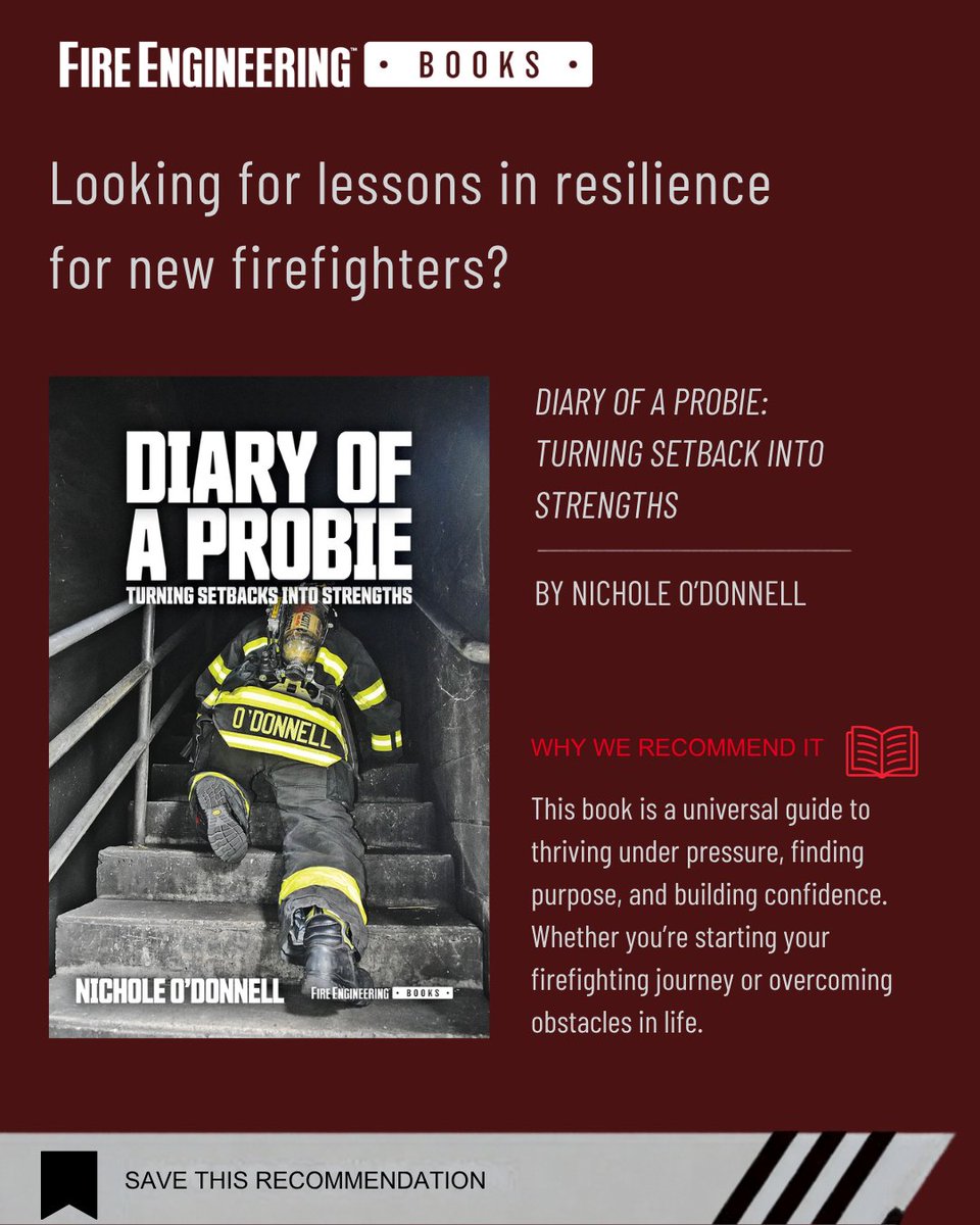 FireBooks's tweet photo. We've rounded up a few Fire Engineering Books recommendations covering a range of topics important to today's fire service professionals.  

➡️ Swipe through. 📚 Find a book that fits your goals. 📌 Save this post for later.

Start browsing https://t.co/SxdJCbAzWH https://t.co/DpNmngGyxq
