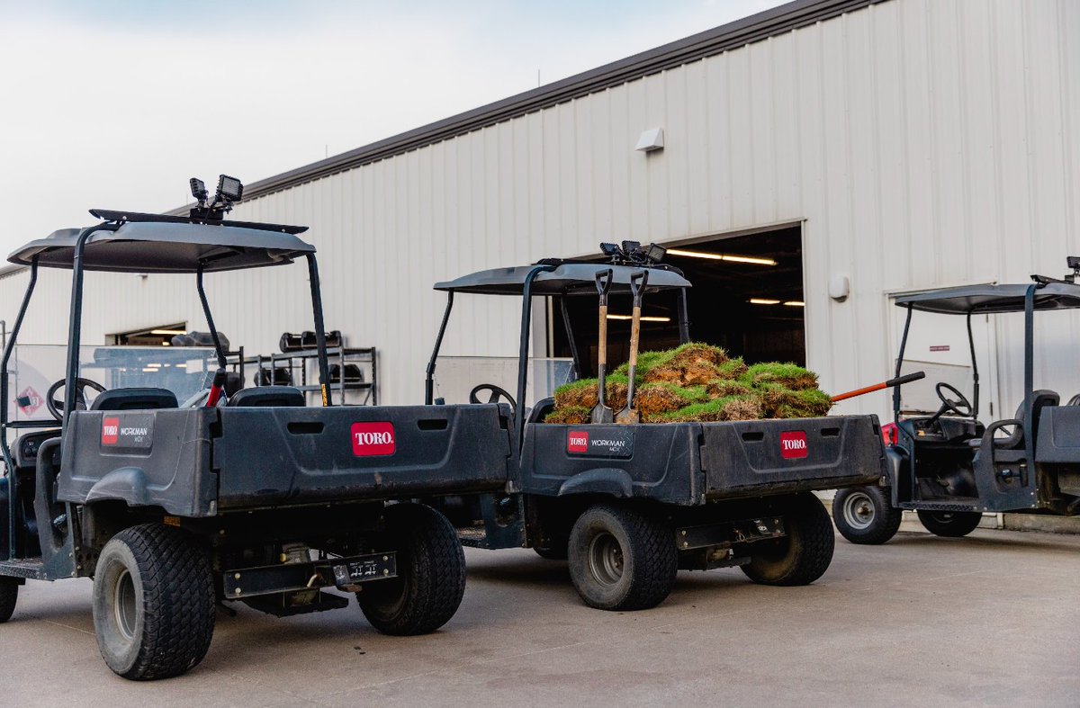 ProTurfProd's tweet photo. The workhorse behind the workload. https://t.co/Odly5BrG8g