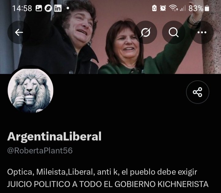 viejo_jim's tweet photo. @RobertaPlant56 Cambia de ideología si queres apoyo a lo nacional, justamente el que tenes ahi, es que impuso las políticas que  están perjudicando la actividad comercial y favorecen a Galperin e importadoras que te roban las ventas, si sos liberal no podes decirle a la gente donde comprar https://t.co/nCnwX3zXwD