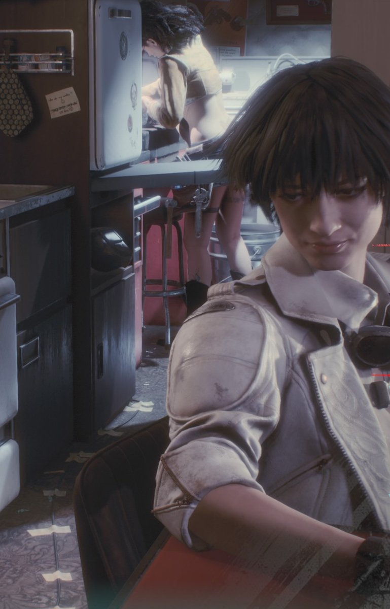 IrnBru41_'s tweet photo. #DMC5 #lady 
Don’t be sad, sweet girl, he’ll come back💔😭 https://t.co/llagPpSmxp