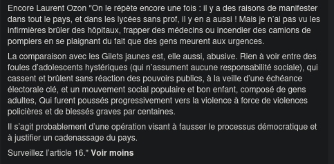 Francoise_6919's tweet photo. @f_asselineau Effectivement à réfléchir. 

Ci dessous , Laurent OZON  #Article16 https://t.co/IYZnP3faDA