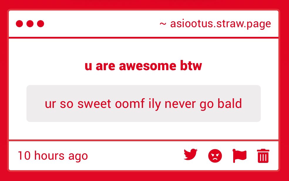 asio__otus's tweet photo. what if i am bald. would you still love me. WHAT IF I AM BALD AND YOU JUST DISCRIMINATED https://t.co/ZiEW7HJLz5