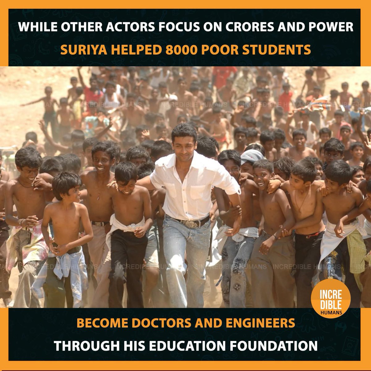 JosephAlexKL's tweet photo. @kingsk886 @TrollywoodX Rising star illada, #Suriya Raised thousands of star's without any political party support &amp; without mandi infront of any political leader. https://t.co/9BMo1wNCZ7